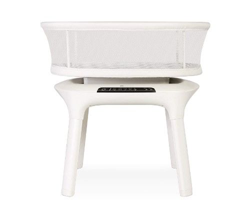 Photo 1 of 4moms MamaRoo Sleep Bassinet, Baby Bedside Bassinet, Supports Baby’s Sleep with Adjustable Features – 5 Motions, 5 Speeds, 4 Soothing Sounds and 2 Heights
