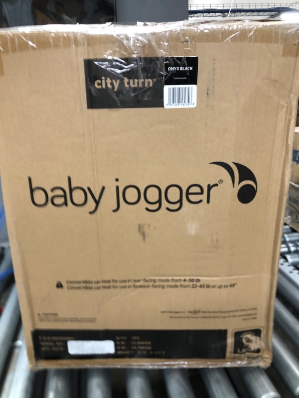 Photo 2 of Baby Jogger City Turn™ Rotating Convertible Car Seat in Onyx Black at Nordstrom
