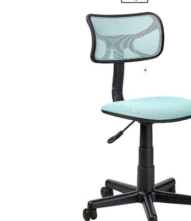 Photo 1 of Swivel Mesh Desk Chair, Blue
