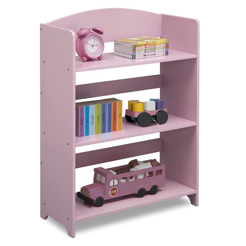 Photo 1 of Delta Children MySize Bookshelf - Greenguard Gold Certified, Blush Pink