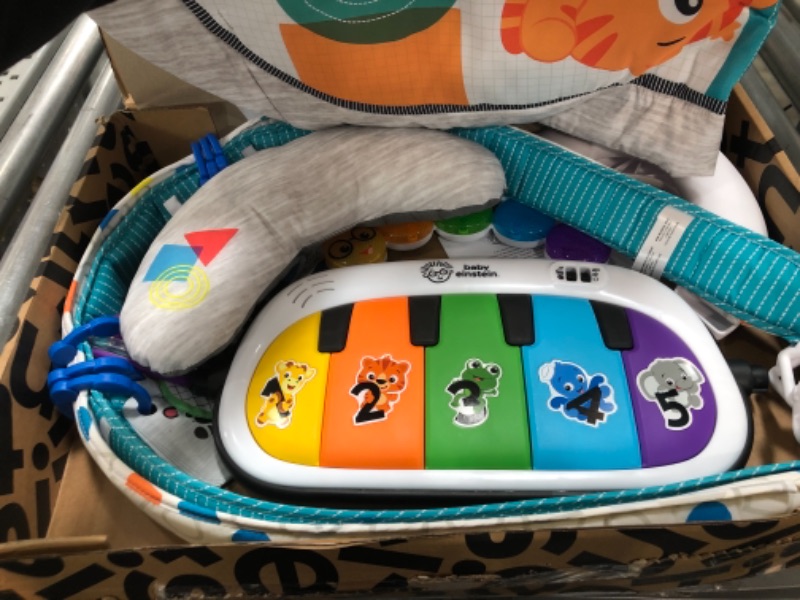 Photo 2 of Baby Einstein 4-in-1 Kickin' Tunes Music and Language Play Gym and Piano Tummy Time Activity Mat
