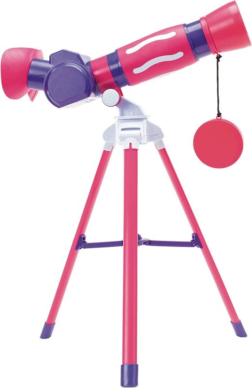 Photo 1 of Educational Insights GeoSafari Jr. Pink My First Kids Telescope, STEM Toy, Gift for Boys & Girls, Ages 4+
