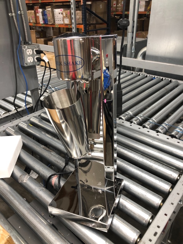 Photo 1 of 110V Electric Milk Shaking Machine, Commercial Single Head Drink Mixer Blender Machine,1-Head Milk Shaker Machine Electric Smoothie Maker Drink Mixer Commercial USA (Type 1)
