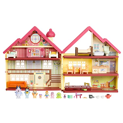 Photo 1 of Bluey Ultimate Lights & Sounds Playhouse & Toy Box, 2.5-3 Inch Figures - Amazon Exclusive
