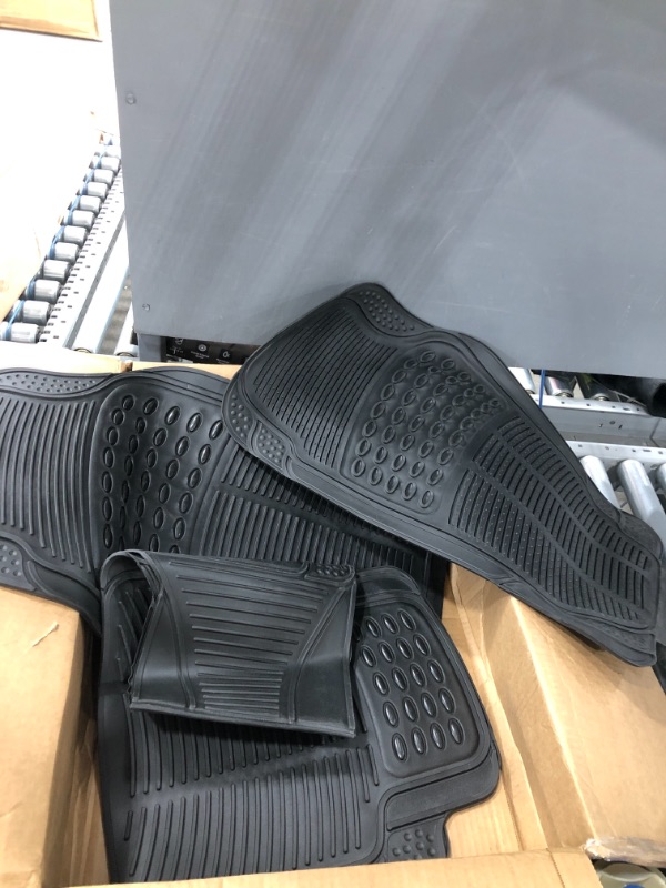 Photo 2 of 3 Pcs Car Seat Mats Black Unbranded