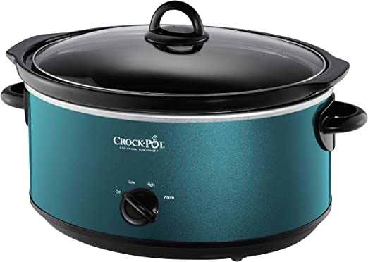 Photo 1 of Crockpot SCV700-KT Deisgn to Shine 7QT Slow Cooker, Turquoise
