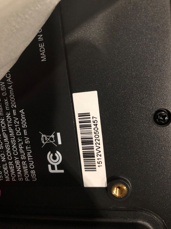 Photo 1 of Supersonic SC-1512 15.6" HD LED TV built-in DVD Player

