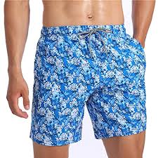 Photo 1 of Biwisy Mens Swim Trunks Quick Dry Beach Shorts Mesh Lining Swimwear Bathing Suits with Pockets LARGE
