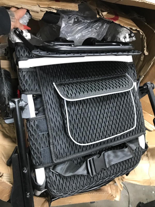 Photo 2 of **NOT FUNTIONAL READ COMMENTS**PARTS ONLY**

BEYOUR WALKER Electric Wheelchair, Super Lightweight Foldable Mobility Aid Power Chair for Travel Outdoor Home