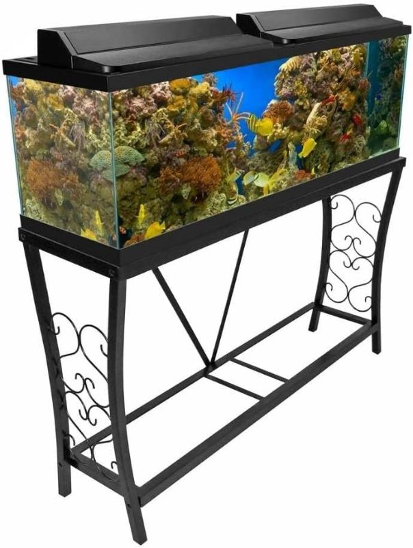 Photo 1 of Aquatic Fundamentals Metal Scroll Aquarium Stand
