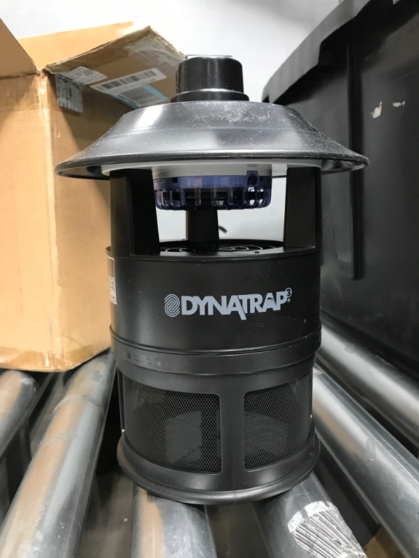 Photo 2 of *NONFUNCTIONAL* DynaTrap DT160SR Mosquito & Flying Insect Trap – Kills Mosquitoes, Flies, Wasps, Gnats, & Other Flying Insects – Protects up to 1/4 Acre Black