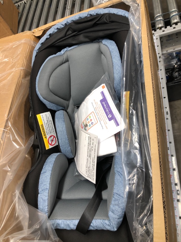 Photo 1 of Baby Trend Secure Snap Tech 35 Infant Car Seat, Chambray , 16.5x16.25x28.5 Inch (Pack of 1)