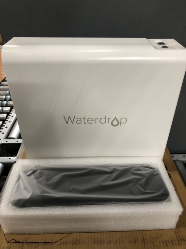 Photo 2 of Waterdrop TSU 0.01?m Ultra-Filtration Under Sink Water Filter System, 3-Stage High Capacity, USA Tech, Smart Panel, No Waste Water, 2 Years Lifetime White