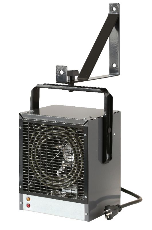 Photo 1 of Dimplex Heavy-Duty Garage/Workshop Electric Heater and Built-in Thermostat - 4000 W - Grey
