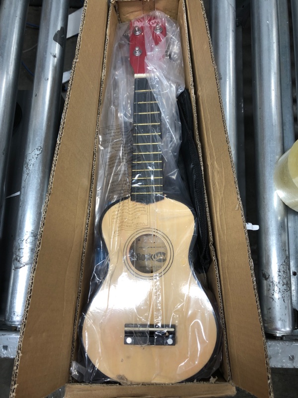 Photo 2 of Martin Smith Soprano Ukulele with Bag, Chord Book & Plectrums Natural
