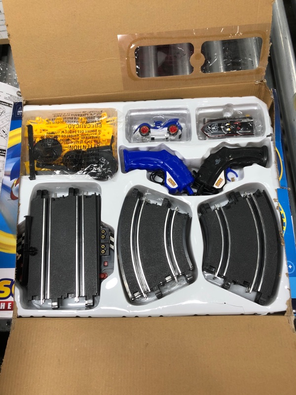 Photo 2 of Sonic & Shadow RC Slot Car Set Race Set