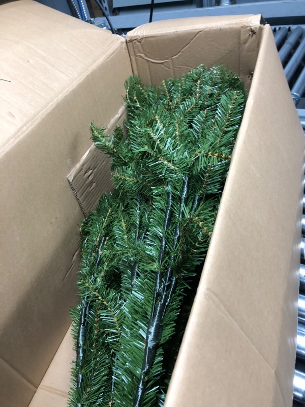 Photo 4 of National Tree Company Artificial Full Christmas Tree, Green, Dunhill Fir, Includes Stand, 7.5 Feet 7.5 ft