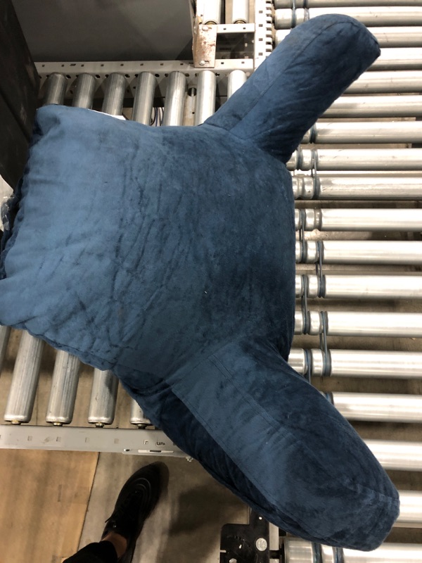 Photo 1 of 18x15x10x11x5" Blue Arm Bed Cushion teal 
