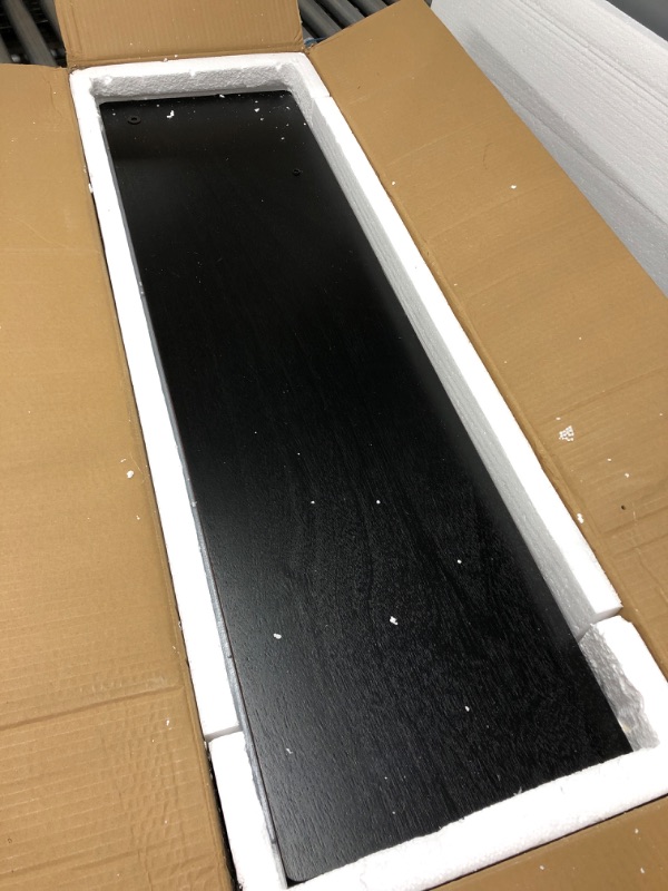 Photo 1 of Decor Therapy Black Décor Therapy Kyoto Bench, 42w 11.8d 17.75h