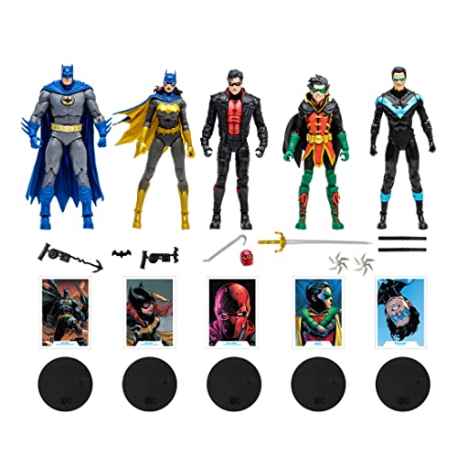 Photo 1 of DC Multiverse Multipack - BAT Family 5 Pack
