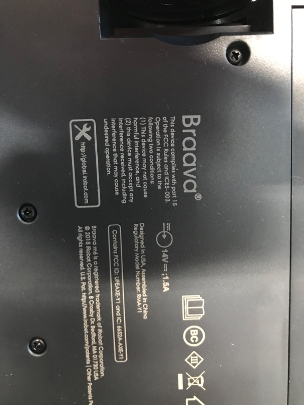 Photo 1 of iRobot Braava jet m6 6012 Ultimate Robot Mop- Wi-Fi Connected, Precision Jet Spray, Smart Mapping, Compatible with Alexa, Ideal for Multiple Rooms, Recharges and Resumes