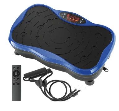 Photo 1 of *nonfunctional* Belmint Vibration Plate Exercise Machine – Full Body Workout Platform with 2 Resistance Bands
