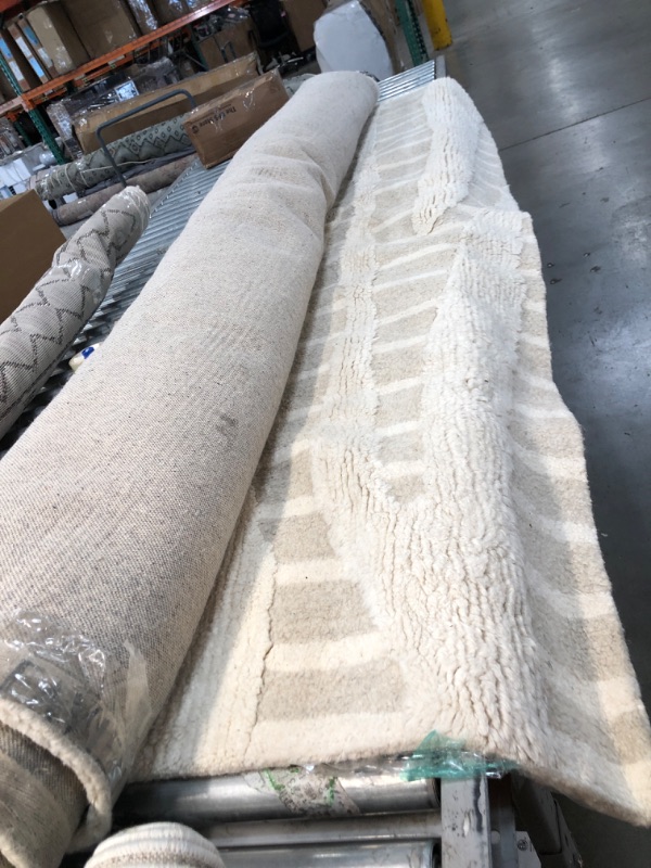 Photo 1 of 8'6" X 12' NULOOM IVORY RUG