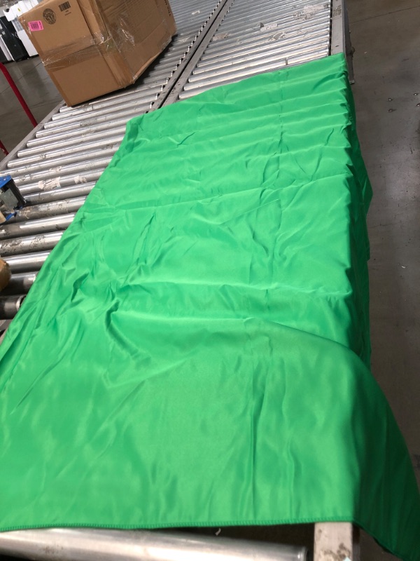 Photo 2 of **ONLY GREEN SCREEN*- Heysliy Green Screen Backdrop with Stand Kit, 6.5 X 6.5 Ft Portable Green Screen 