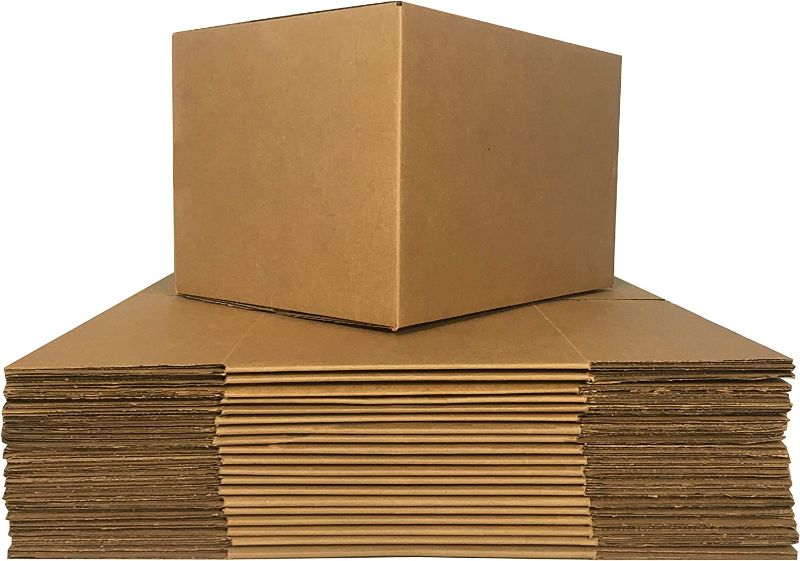 Photo 1 of uBoxes Medium Cardboard Moving Boxes (20 Pack) 18 x 14 x 12-Inch