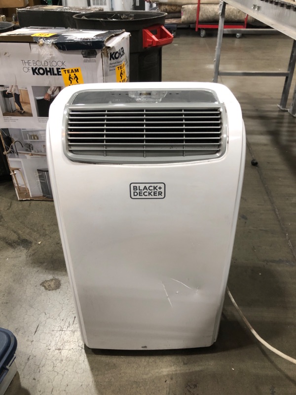 Photo 2 of BLACK+DECKER BPACT10WT AC with Remote Control Portable Air Conditioner, 10,000 BTU, White
