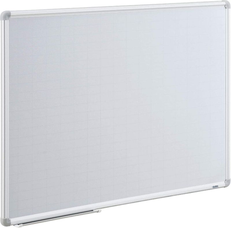 Photo 1 of 
Magnetic Steel Dry Erase Planning Board with 1"x2" Grid, Aluminum Frame (35" x 42")
Size:35" x 42"