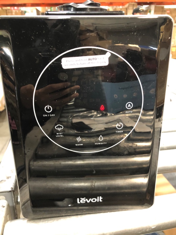 Photo 2 of LEVOIT LV600HH 6L Warm and Cool Mist Ultrasonic Humidifier, Rapid Humidification for Bedroom Large room, Humidity Setting with Built-in Sensor, Auto Mode, Timer, Remote Control, Essential Oil Diffuser
