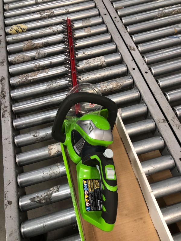 Photo 2 of Greenworks 40V 24" Cordless Hedge Trimmer, Tool Only
