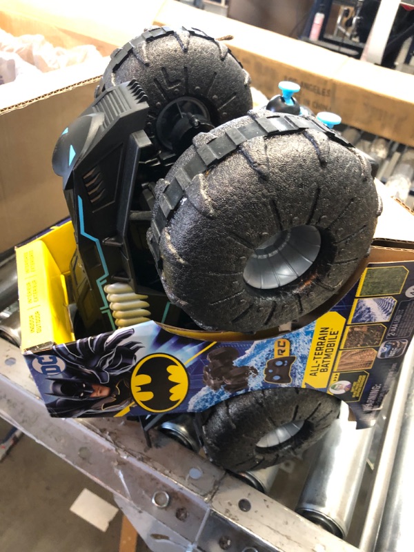 Photo 3 of DC Comics Batman, All-Terrain Batmobile Remote Control Vehicle, Water-Resistant Batman Toys for Boys Aged 4 and Up All Terrain Batmobile