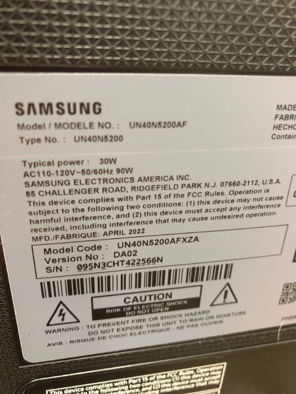 Photo 5 of Samsung 40 Class N5200 Smart Full HD TV (2019) UN40N5200AFXZA
