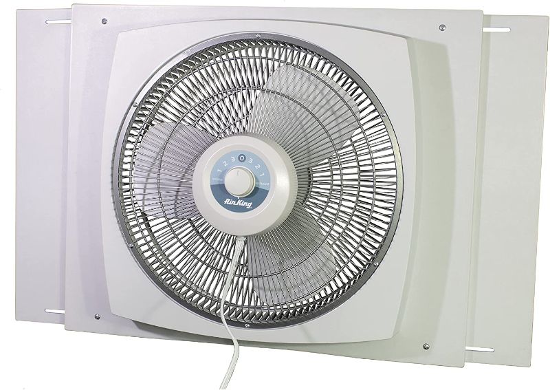 Photo 1 of Air King 9155 Window Fan, 16-Inch,White
