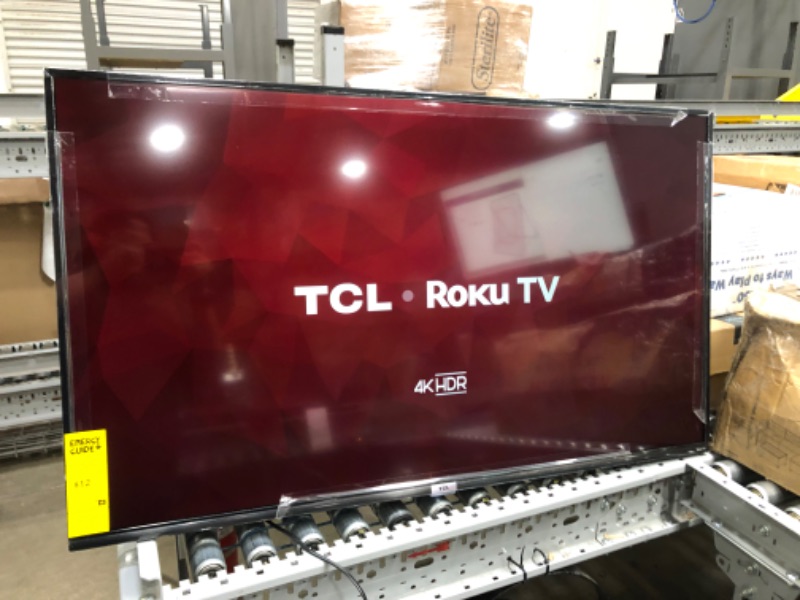 Photo 2 of TCL 50-inch Class 4-Series 4K UHD Smart Roku LED TV - 50S435