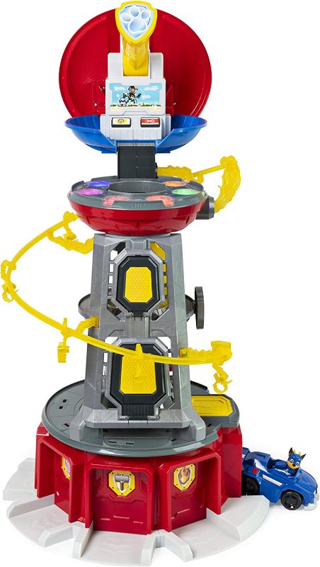 Photo 1 of (Parts Only) PAW Patrol, Mighty Pups Super PAWs Lookout Tower Playset with Lights and Sounds