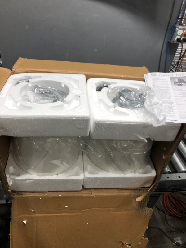 Photo 1 of JBL Control 65P/T Full-Range Satellite Pendant Speaker (White, Pair)