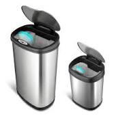 Photo 1 of Small Touchless Garbage Bin. Picture used for reference 