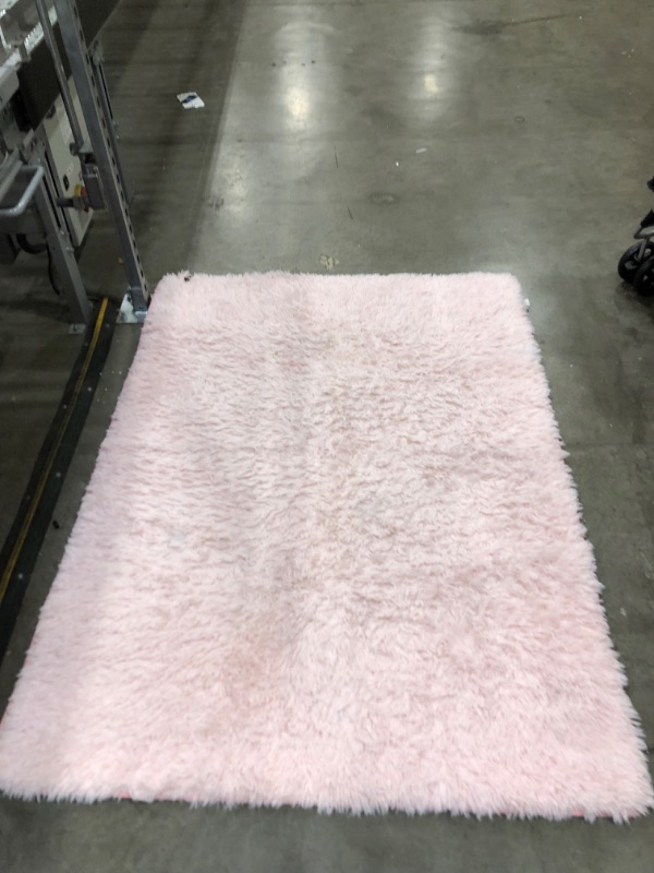 Photo 1 of 476"x65" Pink Furr Rug 