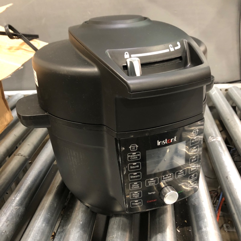 Photo 1 of Instant Pot Duo Crisp Ultimate Lid, 13-in-1 Air Fryer and Pressure Cooker Combo