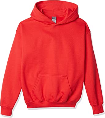 Photo 1 of Gildan Youth Hooded Sweatshirt, Style G18500B (Large)