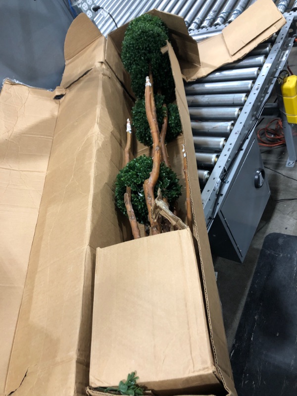 Photo 2 of 5ft Boxwood Artificial Tree - Nearly Natural