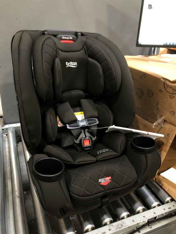 Photo 2 of Britax One4Life ClickTight All-in-One Car Seat, Black Diamond
