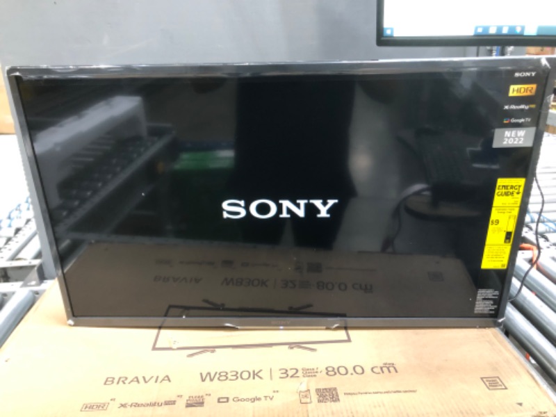 Photo 2 of Sony 32 Inch 720p HD LED HDR TV W830K Series with Google TV and Google Assistant-2022 Model
