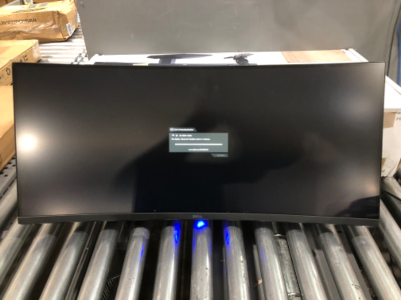 Photo 1 of Dell Curved Gaming Monitor 34 Inch Curved Monitor with 144Hz Refresh Rate, WQHD (3440 x 1440) Display, Black - S3422DWG
