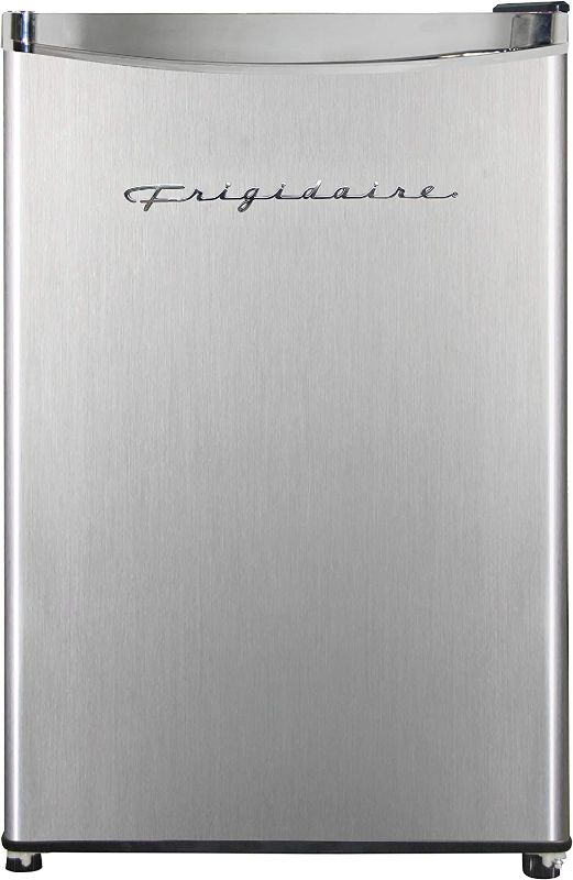 Photo 1 of Frigidaire EFR321-AMZ 3.3 cu ft Stainless Steel Mini Fridge, Perfect for Home or The Office, Platinum Series
