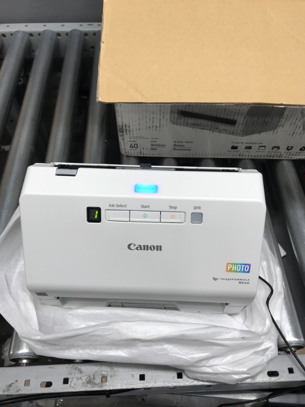 Photo 3 of Canon imageFORMULA RS40 Photo and Document Scanner, with Auto Document Feeder | Windows and Mac | Scans Photos - Vibrant Color - USB Interface - 1200 DPI - High Speed - Easy Setup
