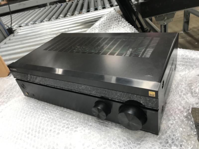 Photo 2 of (Used) Sony STRDH590 5.2 Channel Surround Sound Home Theater Receiver: 4K HDR AV Receiver with Bluetooth,Black
